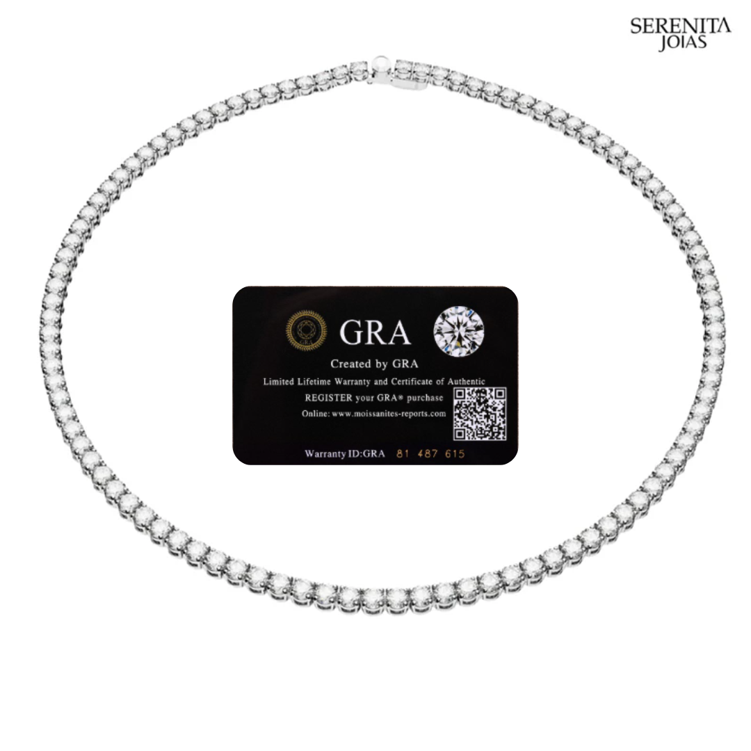Colar Riviera em Prata 925