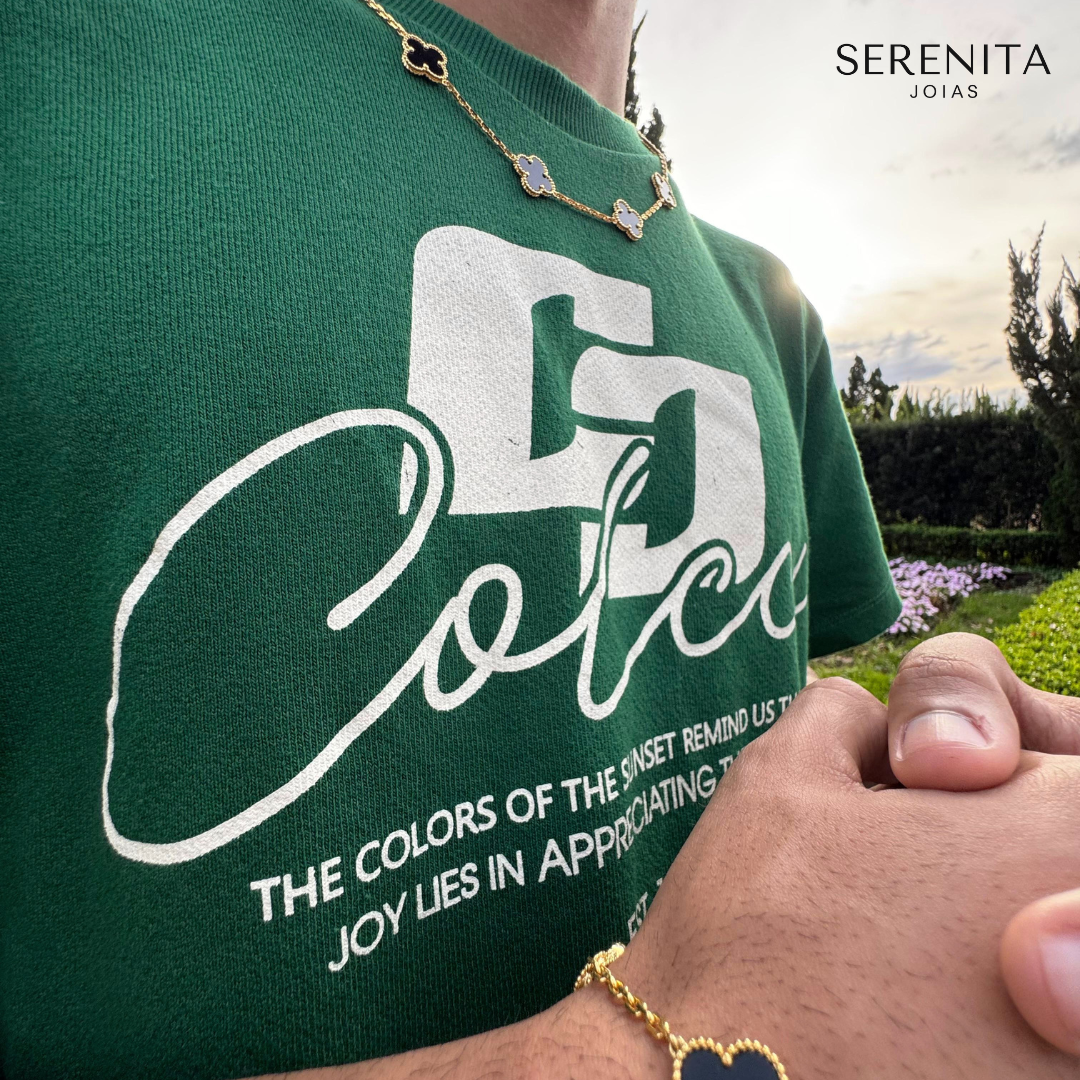 Conjunto Colar + Pulseira em Prata 925